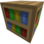Bookshelf Block Head