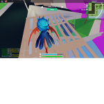 Roblox logo and Powering Imagination are