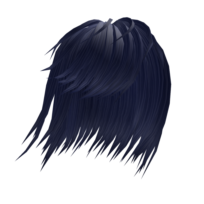 Blue Windy Scene Emo Hair