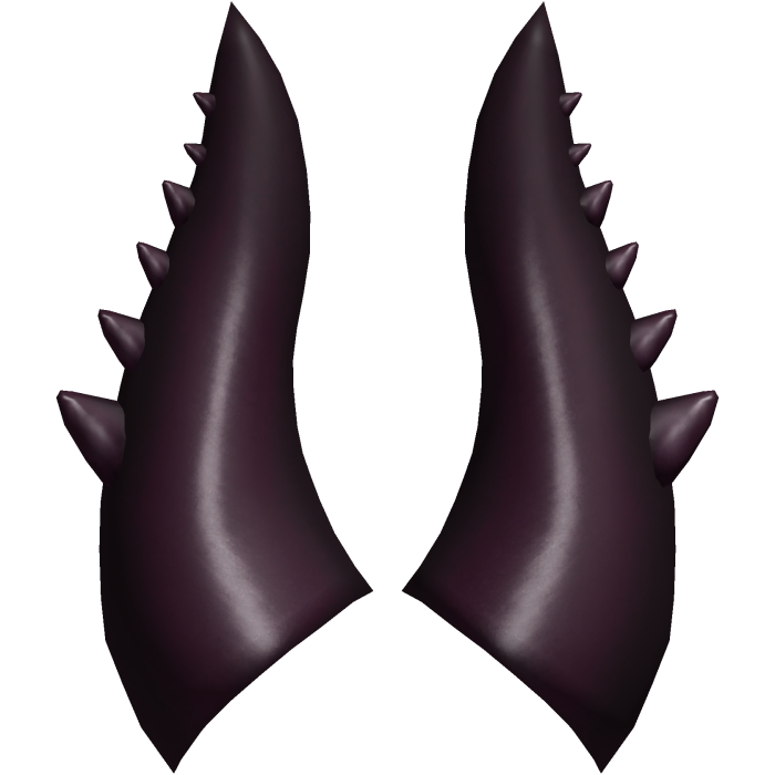 Dark Purple Candle of Pwnage Horns Add-On