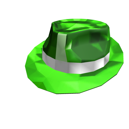Green Sparkle Time Fedora thumbnail