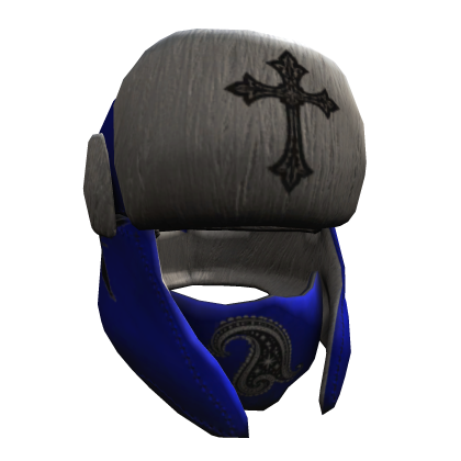 Blue Ushanka w Mask Y2K Roblox item