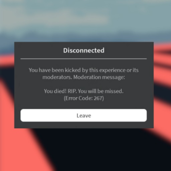 Obby But You Get Banned If You Die