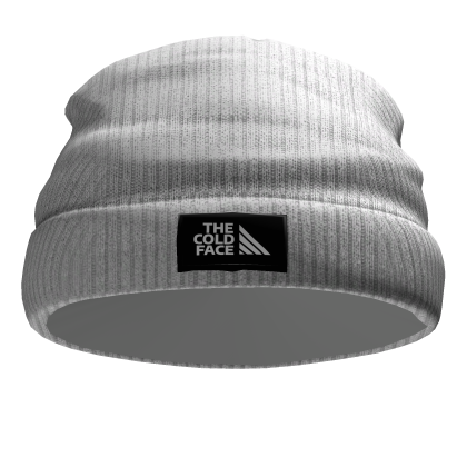 Cold Face White Beanie