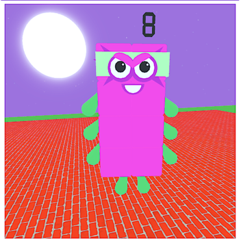 Numberblock-Mega-Geschwindigkeitslauf