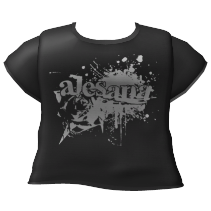 grunge emo graphic tee [3.0] Roblox item