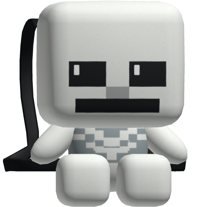 Skeleton Pixel Plushie [3.0]