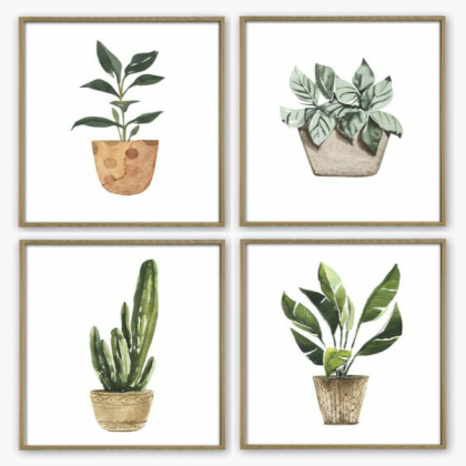 Green Potted Plants> Painting Set Roblox decal