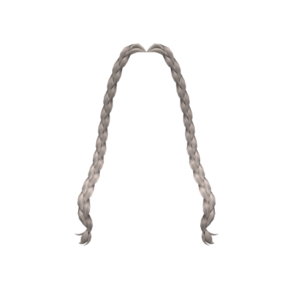 Braided Bangs in Ash Blonde Roblox item