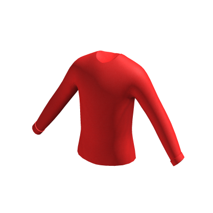 Red Long-Sleeved Shirt