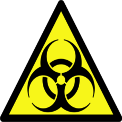 Biohazard logo -Free- Roblox decal