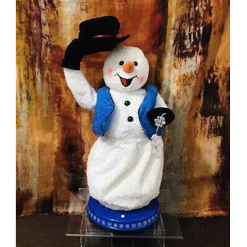 Animated Spinning Snowflake Snowman & Extras!