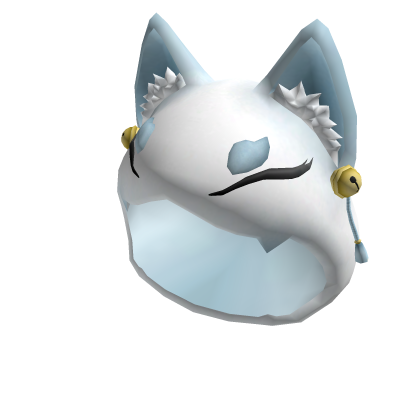 Oversized White Neko Hood