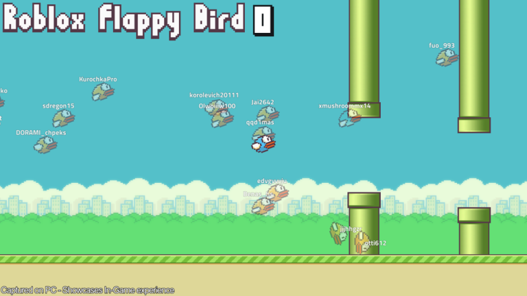 Roblox Flappy Bird screenshot 1