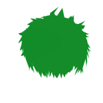 Green Saiki Hair