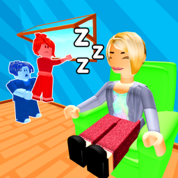 Escape KAREN😡! (2 Player OBBY!)