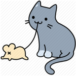 grupo de gatos graciosos
