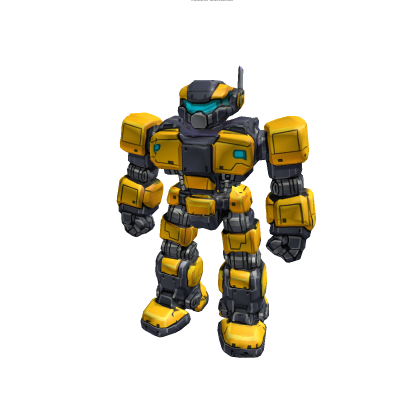 Yellow Sentinel R15+ Rigged Animated By Zelgraz