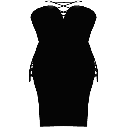 R6 1.0 Elegant Black Dress | Roblox Item