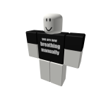 you are now breathing manually