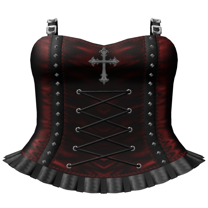 ♱ gothic vkei red dress ♱