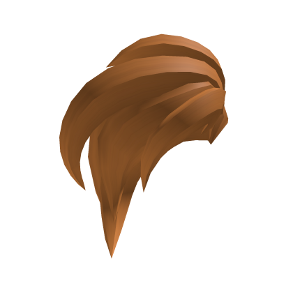 Orange Long Hair Tuft Bangs Roblox item