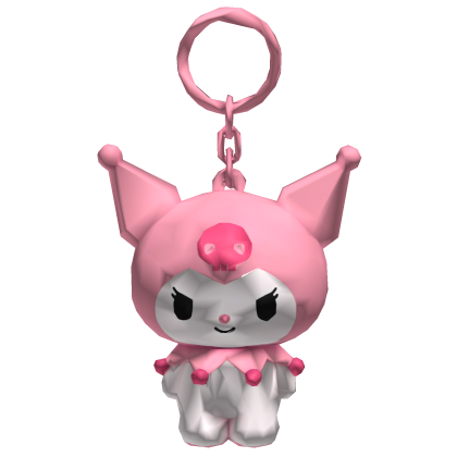 Cute Pink Kuromi Keychain