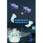 Blueberry axolotl‘s!