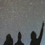 a sky full of stars.