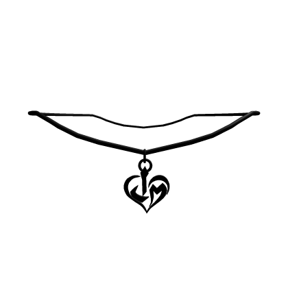 black necklace