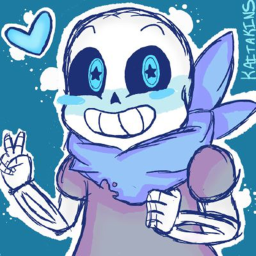 Blue sans