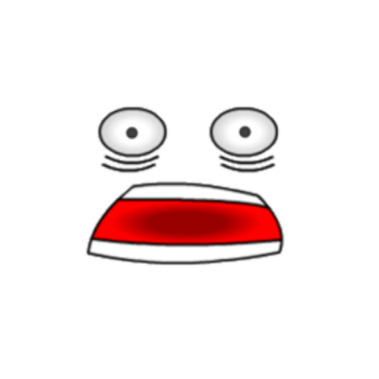 Scared Face Roblox decal