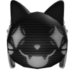 Sparkle Cat Face Mask