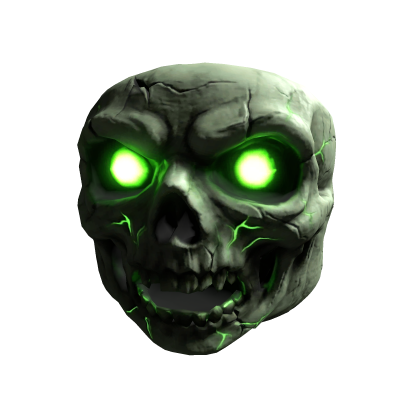 Emissive Zombie Head