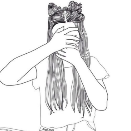 girl outline Roblox decal