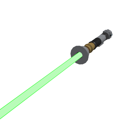 Star Blade R6 [ Green, Retractable ]