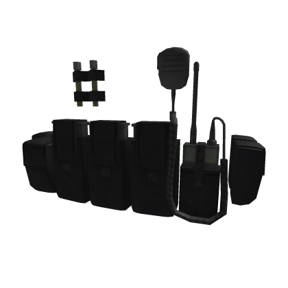 Modular Pouches (Black) Roblox item