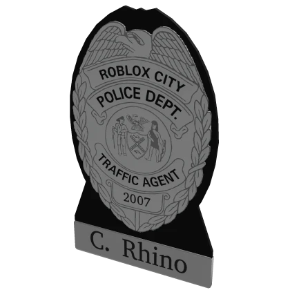 RCPD traffic badge custom | Roblox Item - Rolimon's