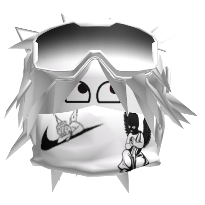 Dashie fallen angel fade hair snow goggles Y2K EMO