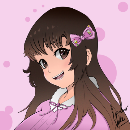 Cute brown hair girl *ANIMATED* decal! (❤️🔥❤️🔥) Roblox decal