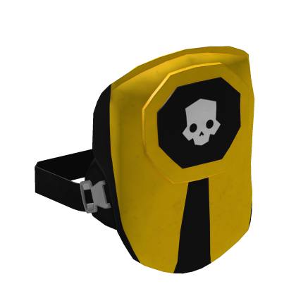 Helldivers BO-1 Yellow Left Pauldron
