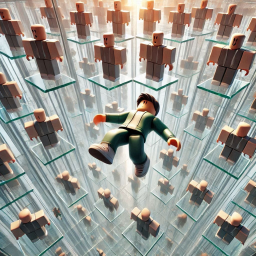 Impossible Glass Bridge Obby