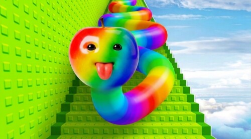 [NEU] Besteige den Regenbogen-Apfelturm