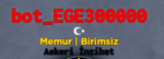 bot_EGE300000 Fan Clup!