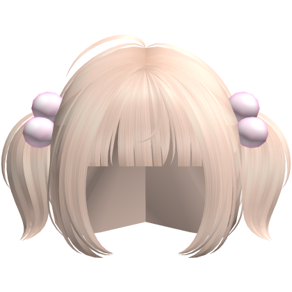♪ 〜 Blonde Kawaii Baby Mini Fluffy Twintails Roblox item
