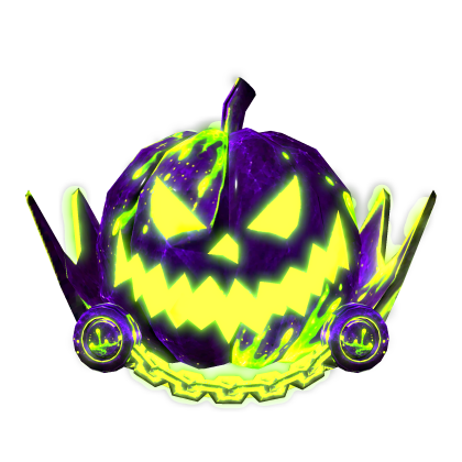 [ Emissive ] Glowing Slime Pumpkin Head