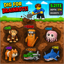 Mine for Brainrots!