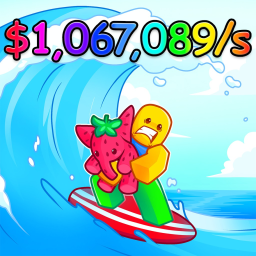 Surf Over Tsunamis For Brainrots!