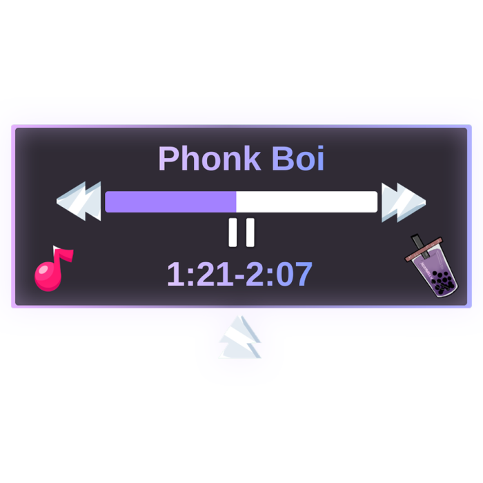 Advanced Music UI System preview 1