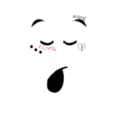 xxxtentacion face tattoos Roblox decal